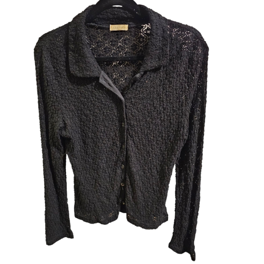 Vintage Promod Paris Black Top in SIZE M